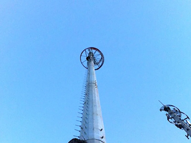 Установка электрических стальных поляков