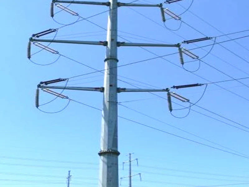 Сварка поляков линии электропередачи