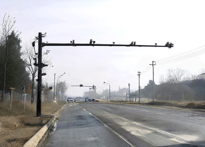 cctv camera stand pole